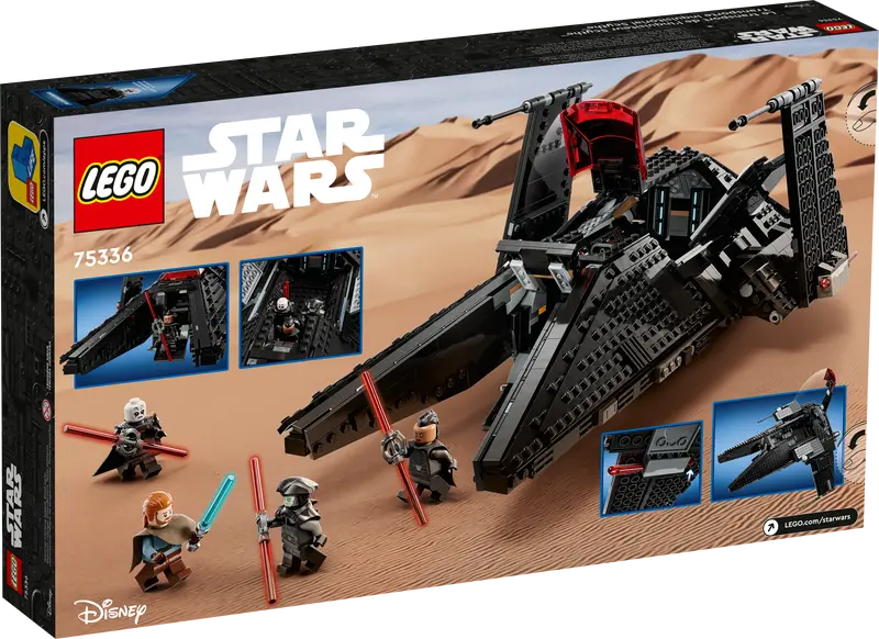 LEGO Star Wars 75336 - Trasporto dell'Inquisitore Scythe™ - MISB-