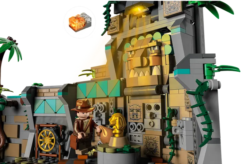 LEGO Indiana Jones 7701 - Il Tempio Dell’Idolo D’oro - MISB -