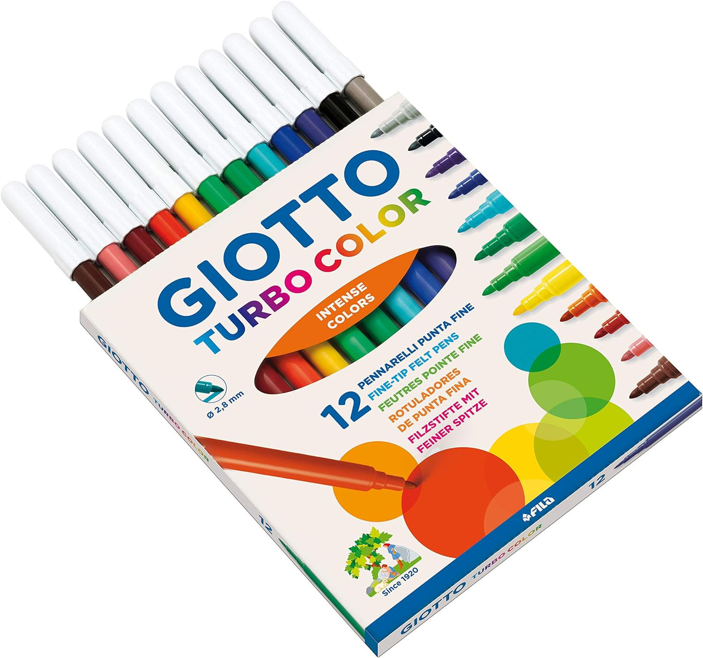 Pennarelli Giotto Turbo Color x12