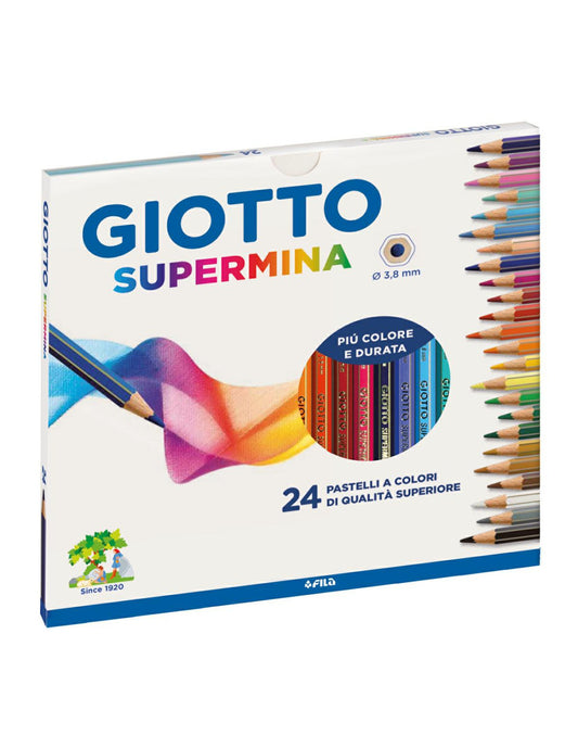 Pastelli Giotto Supermina x24